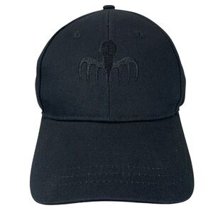 James Bond 007 Store Black Strapback Hat Spectre Logo Cap OSFA